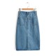 pocket lady mid calf high waist vintage skirt pocket lady mid calf high waist vintage skirt