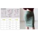 Sexy Multi Color Suede Midi Pencil Skirt Sexy Multi Color Suede Midi Pencil Skirt
