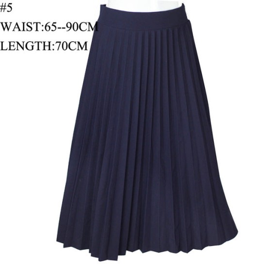Fashion Thick Breathable Pleated Length Skirt Fashion Thick Breathable Pleated Length Skirt