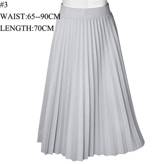 Fashion Thick Breathable Pleated Length Skirt Fashion Thick Breathable Pleated Length Skirt