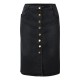 Short Denim Buttons Pockets Split Bandage Jeans Skirt Short Denim Buttons Pockets Split Bandage Jeans Skirt
