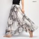 Fashion Florals Print Boho Style Elastic High Waist Chiffon Skirt Fashion Florals Print Boho Style Elastic High Waist Chiffon Skirt
