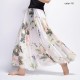 Fashion Florals Print Boho Style Elastic High Waist Chiffon Skirt Fashion Florals Print Boho Style Elastic High Waist Chiffon Skirt