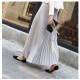 Vintage Pleated Midi Long Chiffon Skirt Vintage Pleated Midi Long Chiffon Skirt