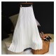 Vintage Pleated Midi Long Chiffon Skirt Vintage Pleated Midi Long Chiffon Skirt