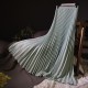 Vintage Pleated Midi Long Chiffon Skirt Vintage Pleated Midi Long Chiffon Skirt