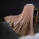 Vintage Pleated Midi Long Chiffon Skirt Vintage Pleated Midi Long Chiffon Skirt
