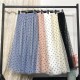 Tulle Polka Dot High Waist Pleated Midi Long Tutu Skirt Tulle Polka Dot High Waist Pleated Midi Long Tutu Skirt