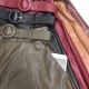 Faux PU Leather Mi-long Skirt with Belted High Waist Vintage Mid-calf Chic Faux PU Leather Mi-long Skirt with Belted High Waist Vintage Mid-calf Chic