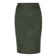 Sexy Multi Color Suede Midi Pencil Skirt Sexy Multi Color Suede Midi Pencil Skirt