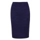 Sexy Multi Color Suede Midi Pencil Skirt Sexy Multi Color Suede Midi Pencil Skirt