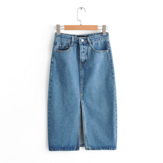 pocket lady mid calf high waist vintage skirt pocket lady mid calf high waist vintage skirt