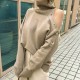Sweater Strapless Button Korean Fashion Pullover Tops Sweater Strapless Button Korean Fashion Pullover Tops