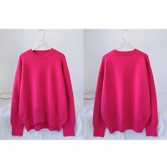 Oversized Sweaters Casual Autumn Warm Knit Women Jumper Oversized Sweaters Casual Autumn Warm Knit Women Jumper