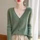 women's hollow V-neck pullover fashion warm knit cardigan top women's hollow V-neck pullover fashion warm knit cardigan top
