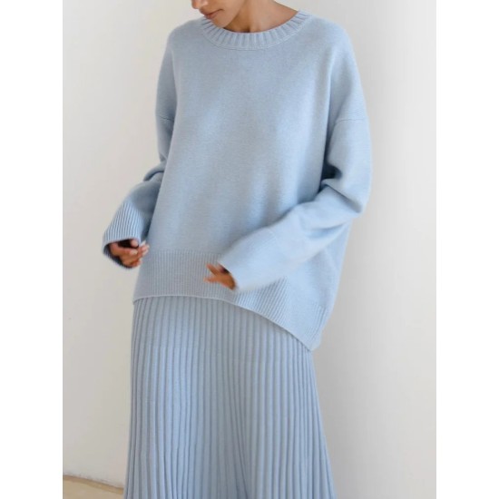 Oversized Sweaters Casual Autumn Warm Knit Women Jumper Oversized Sweaters Casual Autumn Warm Knit Women Jumper
