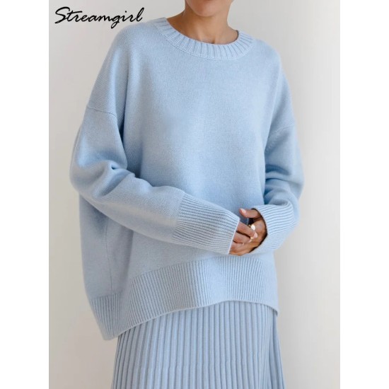 Oversized Sweaters Casual Autumn Warm Knit Women Jumper Oversized Sweaters Casual Autumn Warm Knit Women Jumper