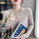 Sweater Solid O-neck Knitwear Korean Casual Pullovers Long Sleeve Sweater Solid O-neck Knitwear Korean Casual Pullovers Long Sleeve