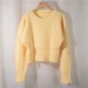 Women's Sweater Pullovers Warm Minimalist Short Elegant Solid Sweet Jumpers Women's Sweater Pullovers Warm Minimalist Short Elegant Solid Sweet Jumpers