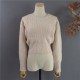 Women's Sweater Pullovers Warm Minimalist Short Elegant Solid Sweet Jumpers Women's Sweater Pullovers Warm Minimalist Short Elegant Solid Sweet Jumpers