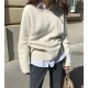 Women's Sweaters Pullovers Minimalist Oversize Pink Solid Lady Jumpers Women's Sweaters Pullovers Minimalist Oversize Pink Solid Lady Jumpers